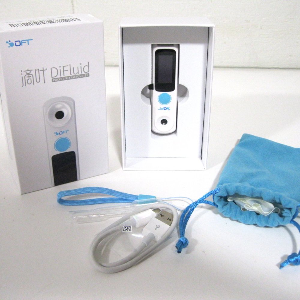 DiFluid Digital Coffee Concentration Refractometer NIB